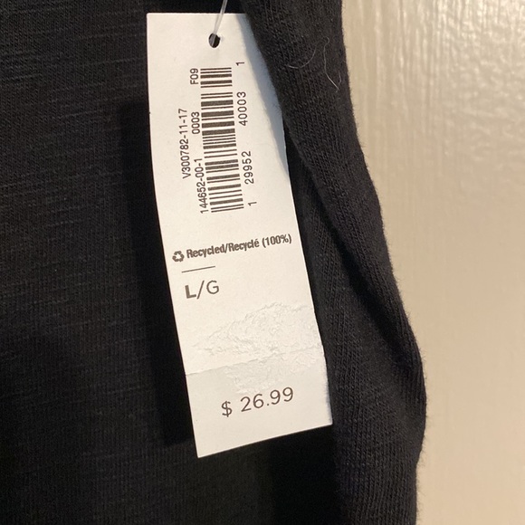 Old Navy T-Shirt Dress Black - Picture 3 of 4